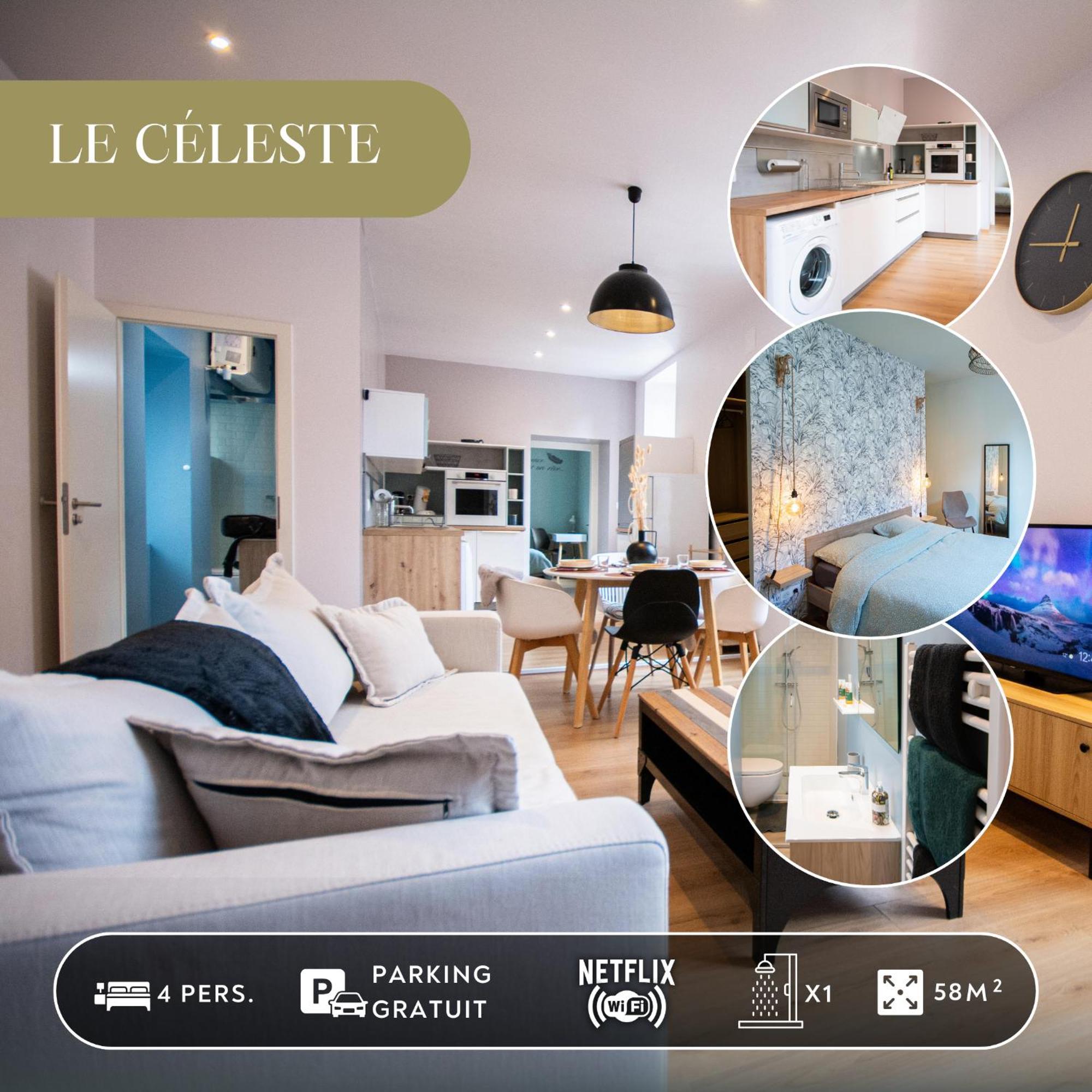 Le Celeste, Centre Historique, Wifi-Netflix Belfort Exteriér fotografie